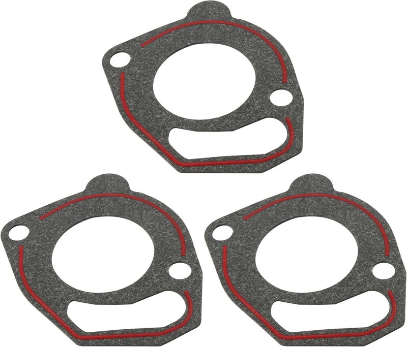 Indanpow 35630 Engine Coolant Thermostat Gasket, Compatible with Jeep Grand Cherokee, Fits Pickup Truck Models, for Car Thermostat Gasket 2001 inline 6 (3 Pack) - Image 1